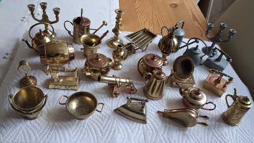 Konvolut aus messing und - messing-,