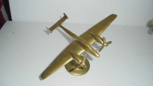 Messing flugzeug vitrinen - messing,