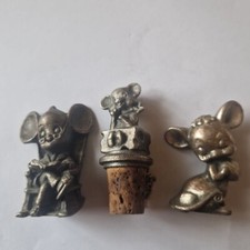 Drei Mäuse aus Zinn. Einmal