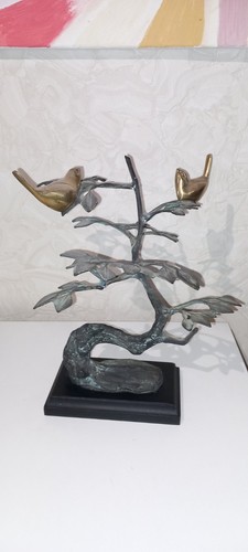 Bronzener baum mit - baum,
