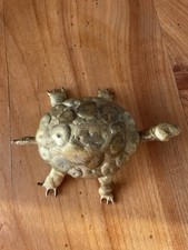 Schildkröte Figur aus Messing