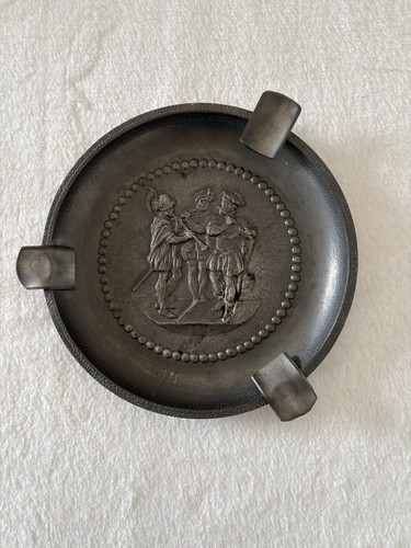 Zinn aschenbecher ritter - ritter,