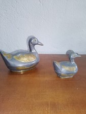 Schöne Dekorative Zinn Enten