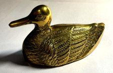 Metall - Figur - Stockente