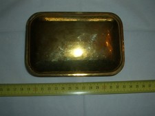 Deckeldose Mid Century Messing