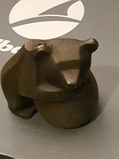 Messing Skulptur -Bär/1157gr