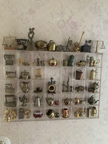 Große sammlung miniaturen - sammlung,