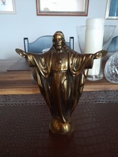 Vintage Messing Figur Jesus