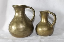 2 Stück "BRONZE-MESSING