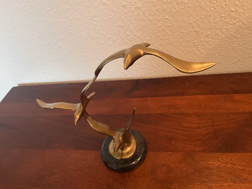 Mid century messing skulptur - mid,