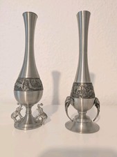 2 Zinnvasen Motiv Thailand Und