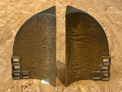 Paar buchstützen messing - paar, buchstützen,