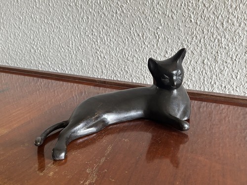 Mid century katze skulptur - katze, •